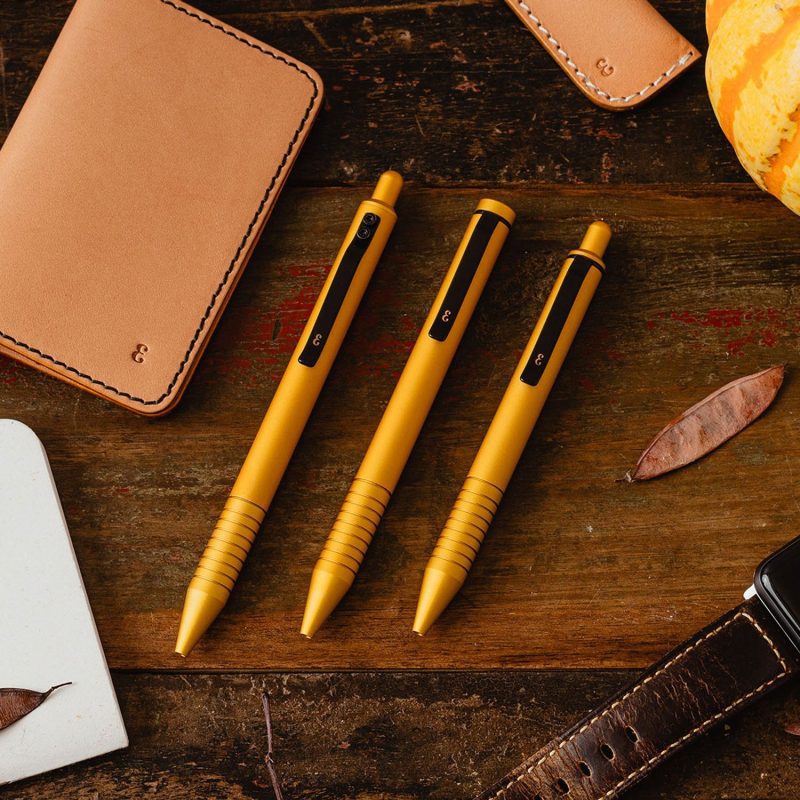 super matte amber grafton pen trio