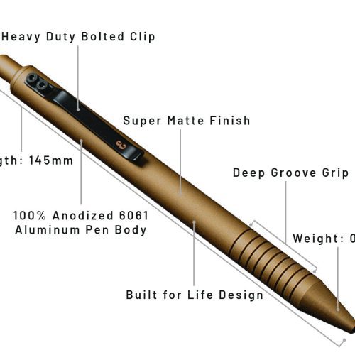 super matte military grafton pen 003